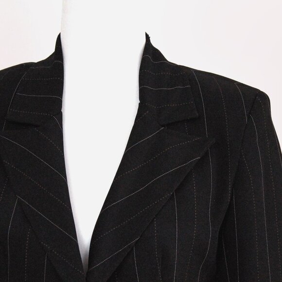 Vintage Rodan Black Hourglass Blazer for Women, Size 7/8 (Petite) - Picture 6 of 7